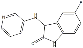 5-fluoro-3-(pyridin-3-ylamino)-2,3-dihydro-1H-indol-2-one