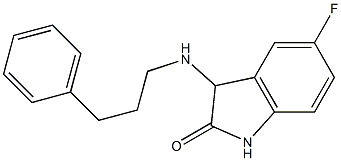 5-fluoro-3-[(3-phenylpropyl)amino]-2,3-dihydro-1H-indol-2-one