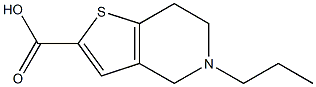5-propyl-4H,5H,6H,7H-thieno[3,2-c]pyridine-2-carboxylic acid