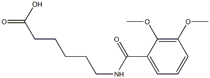 6-[(2,3-dimethoxybenzoyl)amino]hexanoic acid
