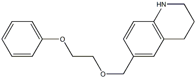6-[(2-phenoxyethoxy)methyl]-1,2,3,4-tetrahydroquinoline