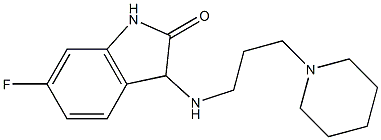 6-fluoro-3-{[3-(piperidin-1-yl)propyl]amino}-2,3-dihydro-1H-indol-2-one
