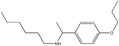hexyl[1-(4-propoxyphenyl)ethyl]amine