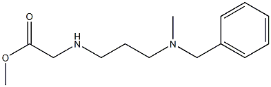 methyl 2-({3-[benzyl(methyl)amino]propyl}amino)acetate