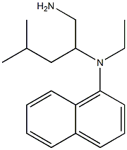 N-(1-amino-4-methylpentan-2-yl)-N-ethylnaphthalen-1-amine