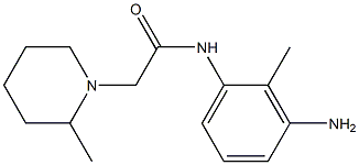 N-(3-amino-2-methylphenyl)-2-(2-methylpiperidin-1-yl)acetamide