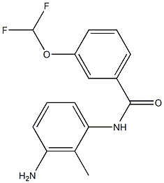 N-(3-amino-2-methylphenyl)-3-(difluoromethoxy)benzamide