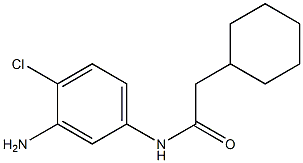N-(3-amino-4-chlorophenyl)-2-cyclohexylacetamide