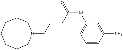 N-(3-aminophenyl)-4-(azocan-1-yl)butanamide