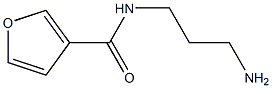 N-(3-aminopropyl)-3-furamide Structure