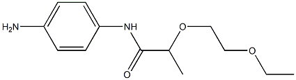 N-(4-aminophenyl)-2-(2-ethoxyethoxy)propanamide