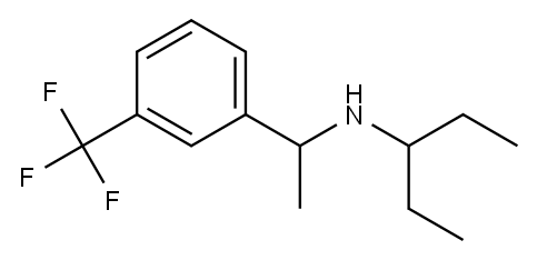 pentan-3-yl({1-[3-(trifluoromethyl)phenyl]ethyl})amine