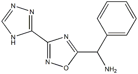 phenyl[3-(4H-1,2,4-triazol-3-yl)-1,2,4-oxadiazol-5-yl]methanamine