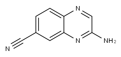 6-Quinoxalinecarbonitrile,  3-amino-