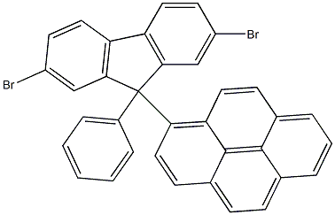 9-Phenyl-9-pyrenyl-2,7-dibromofluorene