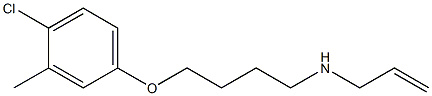 N-allyl-N-[4-(4-chloro-3-methylphenoxy)butyl]amine