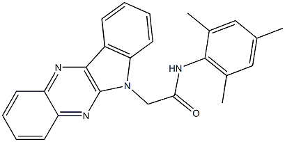 2-(6H-indolo[2,3-b]quinoxalin-6-yl)-N-mesitylacetamide