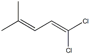 1,1-二氯-4-甲基-1,3-戊二烯, , 结构式