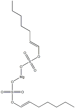 Bis[(1-heptenyloxy)sulfonyloxy]magnesium