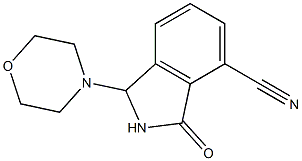 3-Morpholino-7-cyano-2,3-dihydro-1H-isoindol-1-one