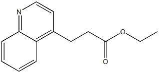3-(Quinolin-4-yl)propionic acid ethyl ester