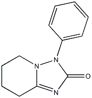 5,6,7,8-Tetrahydro-3-phenyl[1,2,4]triazolo[1,5-a]pyridin-2(3H)-one Structure