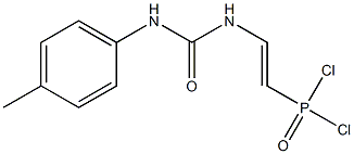 [2-[3-(p-Tolyl)ureido]vinyl]dichlorophosphine oxide|