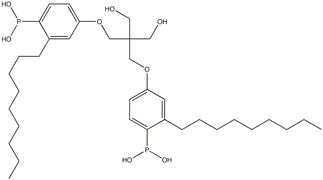 P,P'-[2,2-Bis(3-nonylphenoxymethyl)-1,3-propanediylbis(oxy)]bisphosphonous acid
