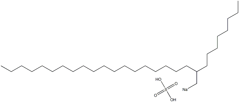 Sulfuric acid 2-octylhenicosyl=sodium salt