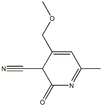 3-Cyano-4-methoxymethyl-6-methyl-2(3H)-pyridone