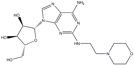 2-(2-Morpholinoethylamino)adenosine