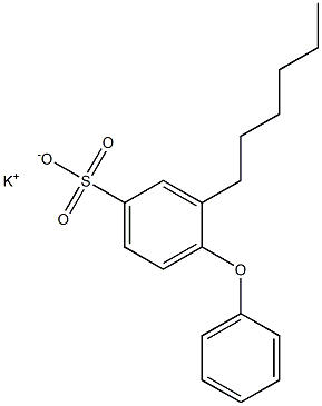 3-Hexyl-4-phenoxybenzenesulfonic acid potassium salt