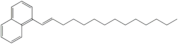 1-(1-Tetradecenyl)naphthalene
