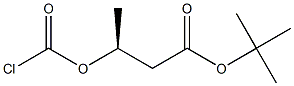 (3S)-3-(Chloroformyloxy)butanoic acid 1,1-dimethylethyl ester