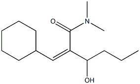 (Z)-N,N-Dimethyl-2-(cyclohexylmethylene)-3-hydroxyhexanamide