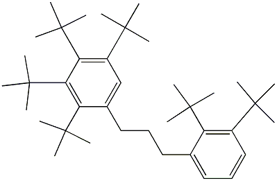 1-(2,3,4,5-Tetra-tert-butylphenyl)-3-(2,3-di-tert-butylphenyl)propane