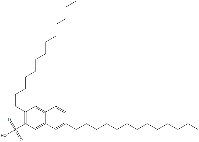 3,7-Ditridecyl-2-naphthalenesulfonic acid