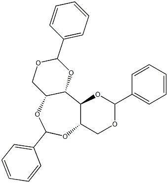 1-O,3-O:2-O,5-O:4-O,6-O-Tribenzylidene-L-glucitol