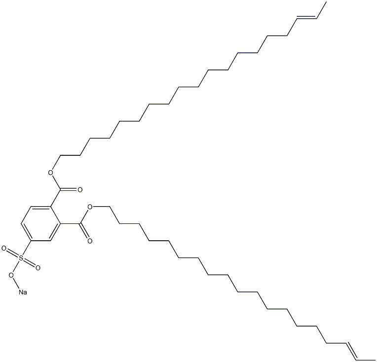 4-(Sodiosulfo)phthalic acid di(17-nonadecenyl) ester