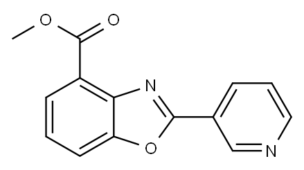 2-(3-Pyridinyl)benzoxazole-4-carboxylic acid methyl ester
