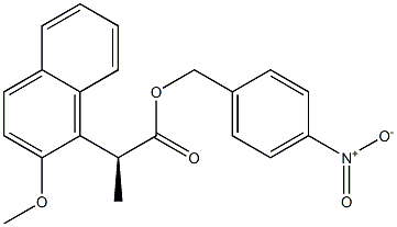 [S,(+)]-2-(2-Methoxy-1-naphtyl)propionic acid 4-nitrophenylmethyl ester