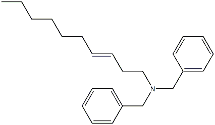 (3-Decenyl)dibenzylamine 结构式
