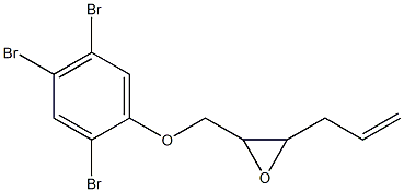 2,4,5-Tribromophenyl 3-allylglycidyl ether Structure