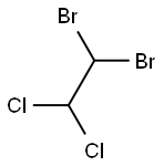1,1-ジブロモ-2,2-ジクロロエタン 化学構造式