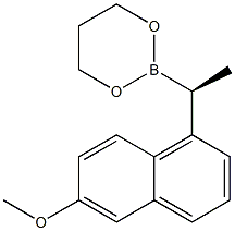 2-[(S)-1-(6-Methoxy-1-naphtyl)ethyl]-1,3,2-dioxaborinane
