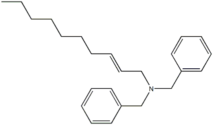 (2-Decenyl)dibenzylamine 结构式
