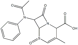 2-Carboxy-3-methyl-8-oxo-7-(phenylacetylamino)-5-thia-1-azabicyclo[4.2.0]oct-3-ene 5-oxide