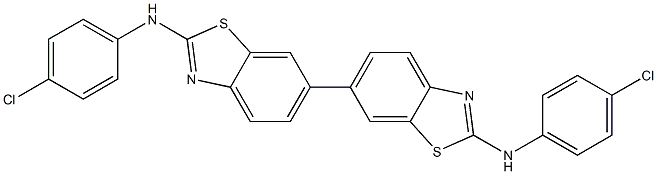 2,2'-Bis(4-chlorophenylamino)-6,6'-bibenzothiazole