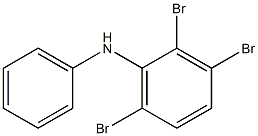 2,3,6-Tribromophenylphenylamine Structure