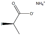 [R,(-)]-2-ヨードプロピオン酸アンモニウム 化学構造式